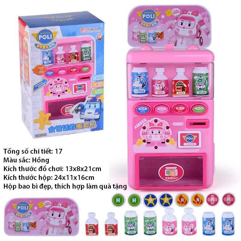 Đồ chơi máy bán nước tự động trẻ em bbs. đồ chơi máy bán hàng thông minh cho bé trai bé gái