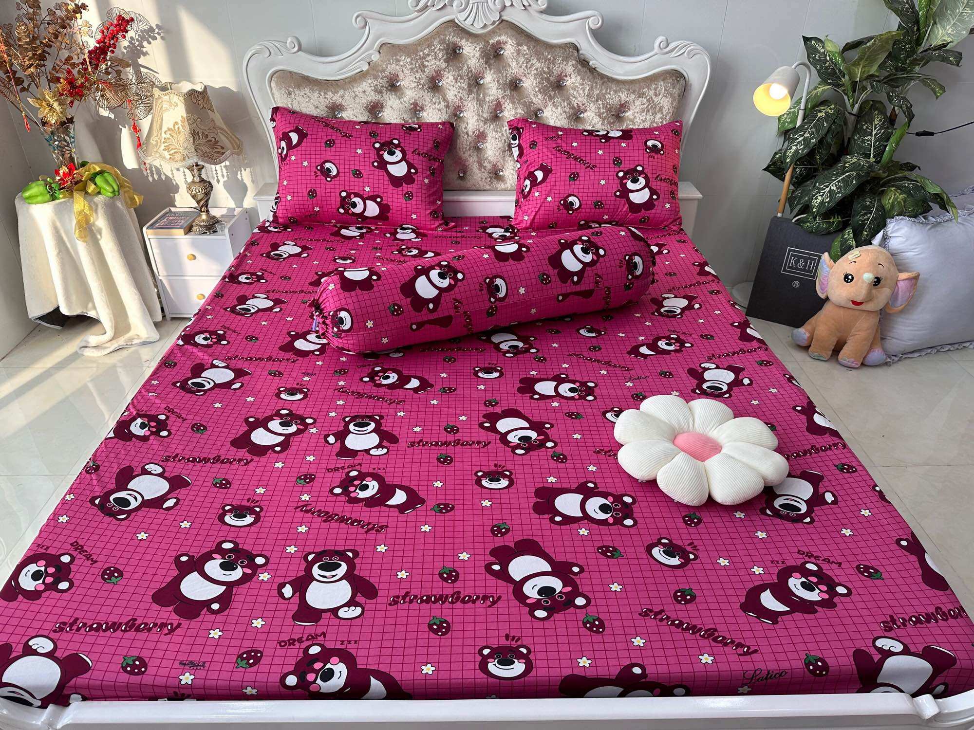 Drap lẻ THUN HÀN QUỐC 3D