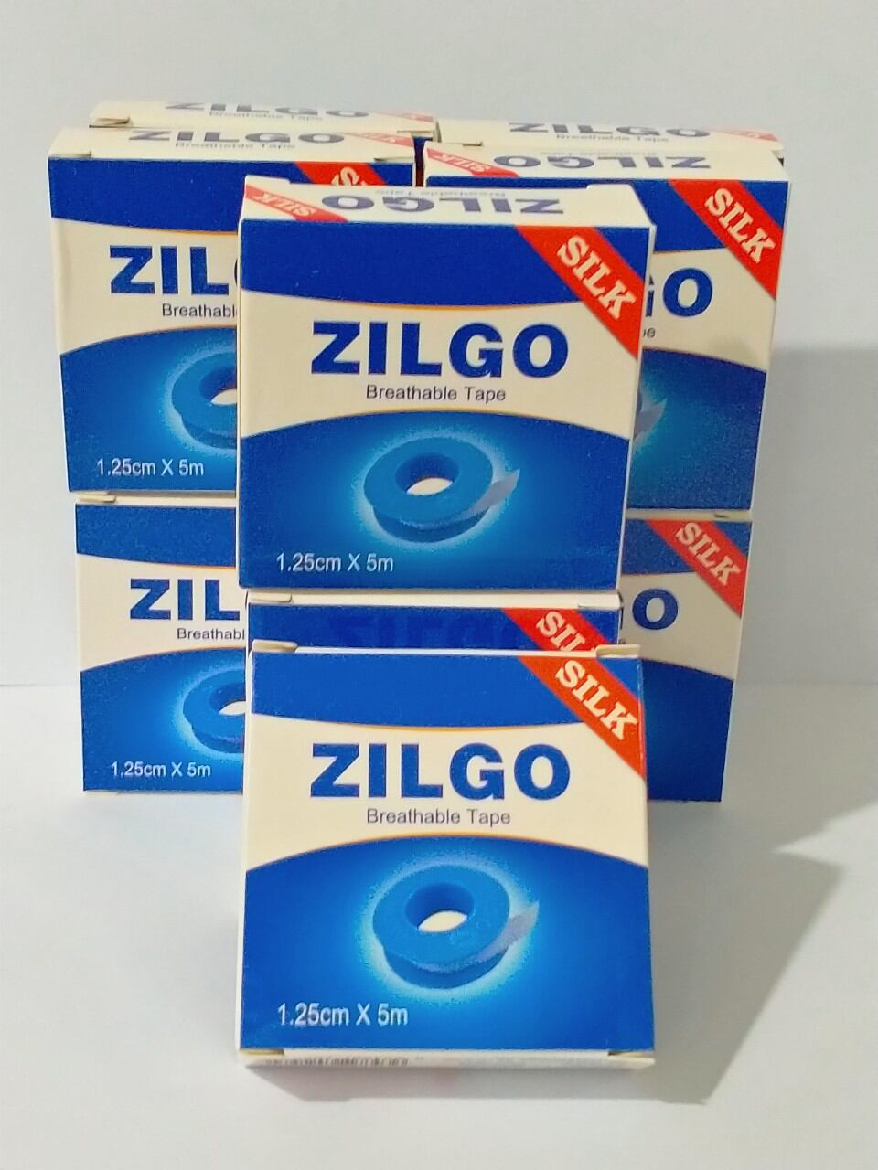 BĂNG KEO LỤA ZILGO KÍCH THƯỚC 1,25 CM × 5 M