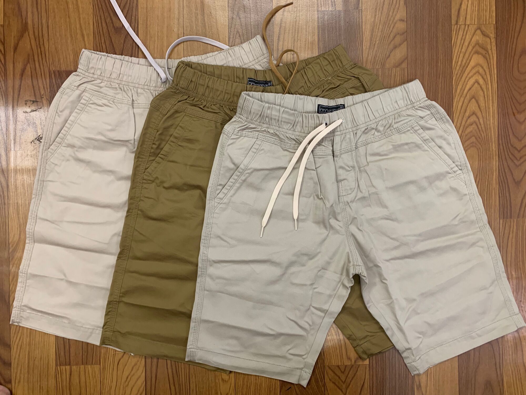 Quần Short Kaki lưng thun Nam