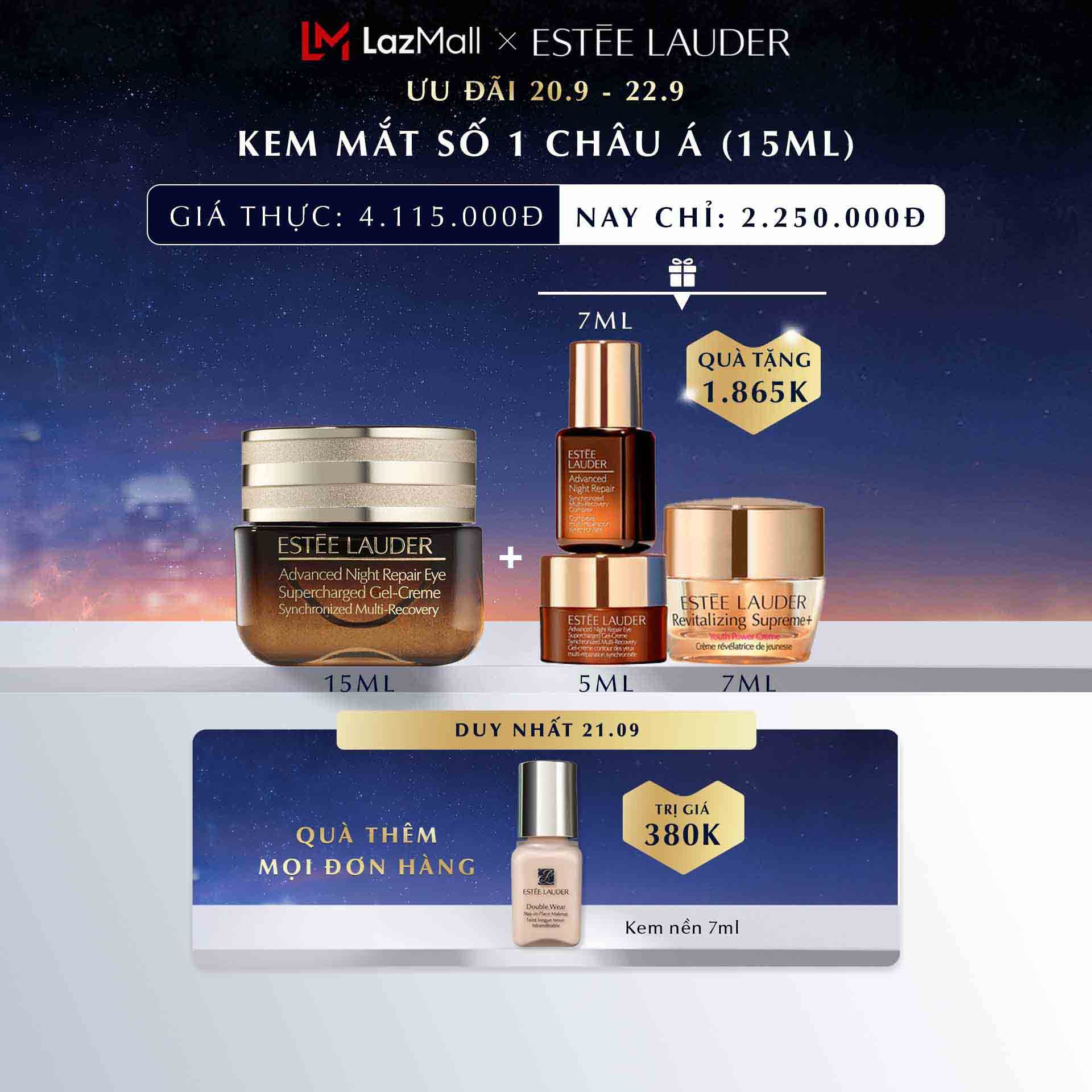 Kem mắt dạng gel Estee Lauder Advanced Night Repair Eye Supercharged GelCrème Synchronized MultiRecovery Eye Cream 15ml