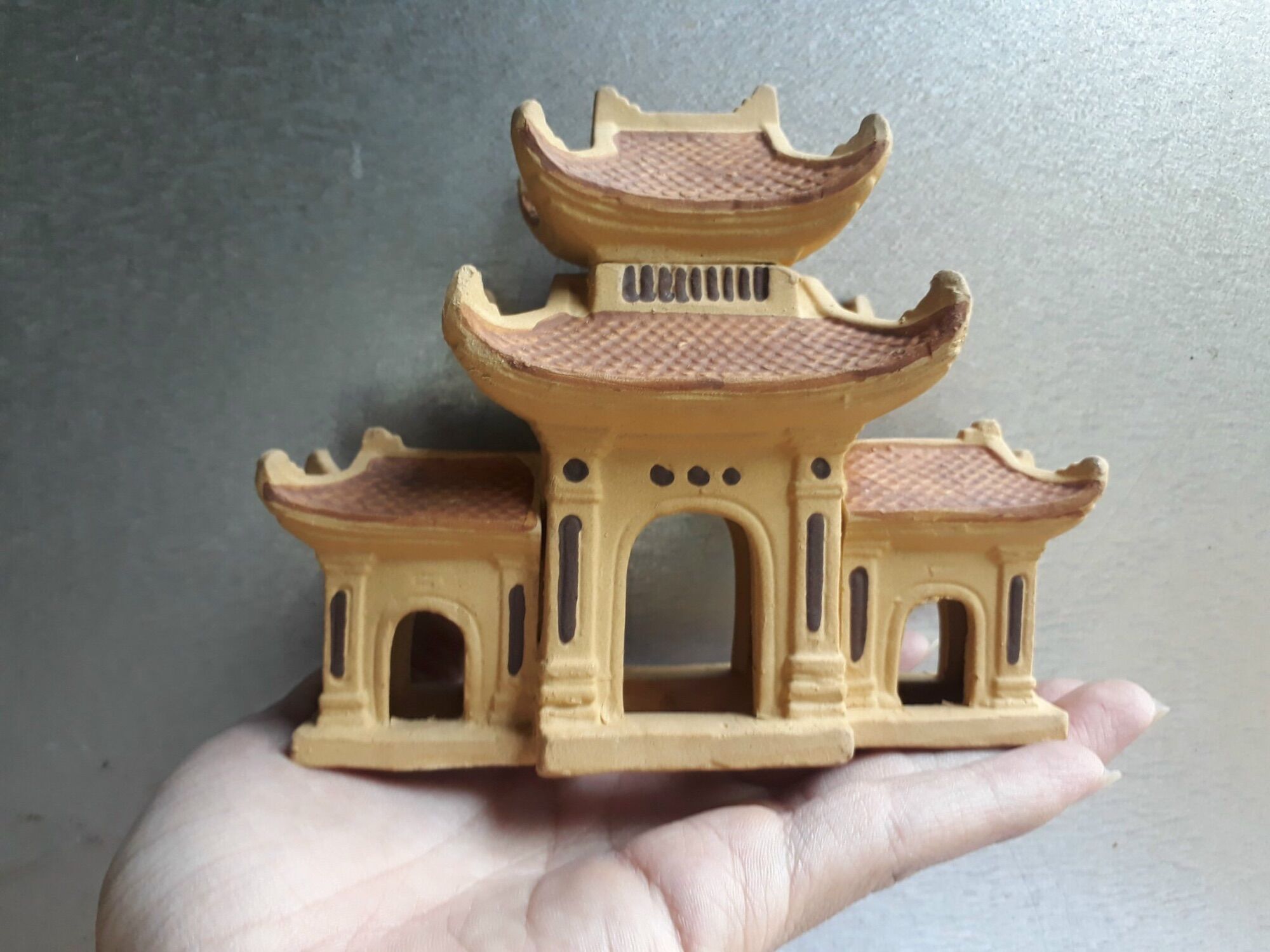 Cổng làng - Phụ kiện trang trí tiểu cảnh hồ cá, bể cá, hòn non bộ, sân vườn