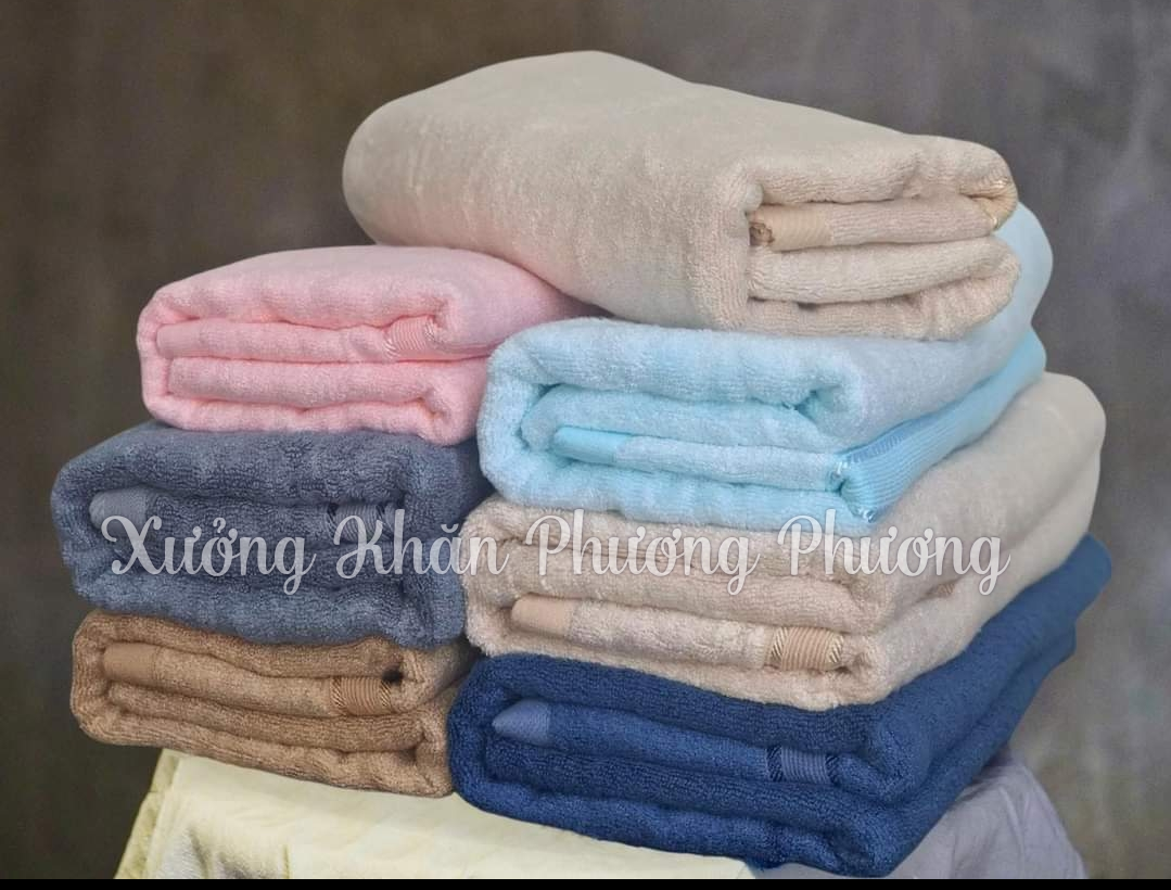 Khăn mặt sợi tre cao cấp 30x50, khăn cực mềm mịn, thấm hút tốt