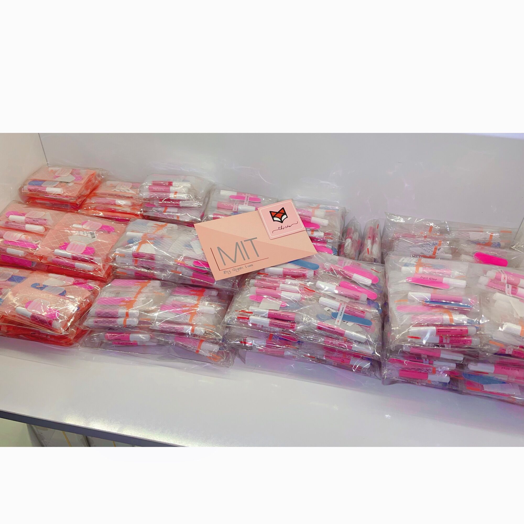 10 combo keo và dũa mini nails box