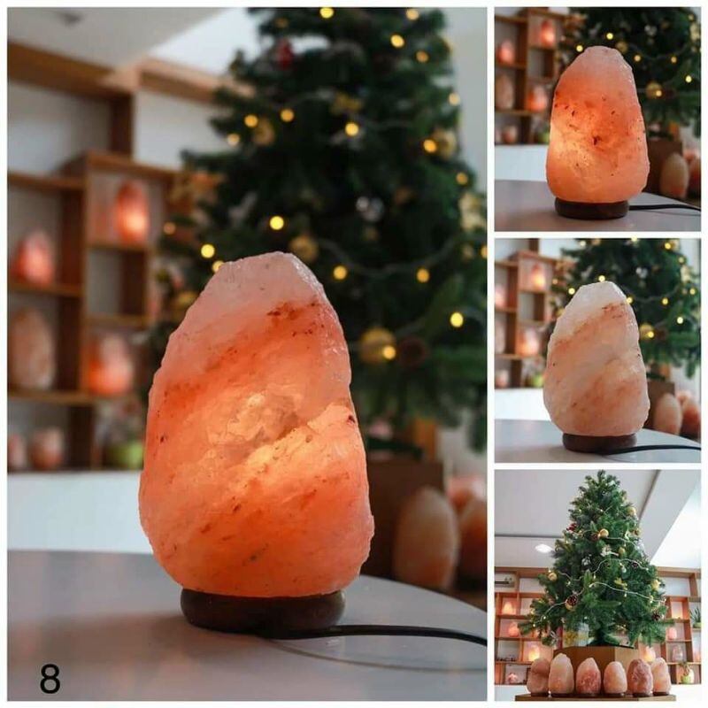 Đèn  Đá  Muối Hồng khổng lồ  .15kg đến 100kg phong thủy Thanh Lọc không khí Giá  : 60.000 /1kg .Tặng 100g muối  hồng tư nhiên         í