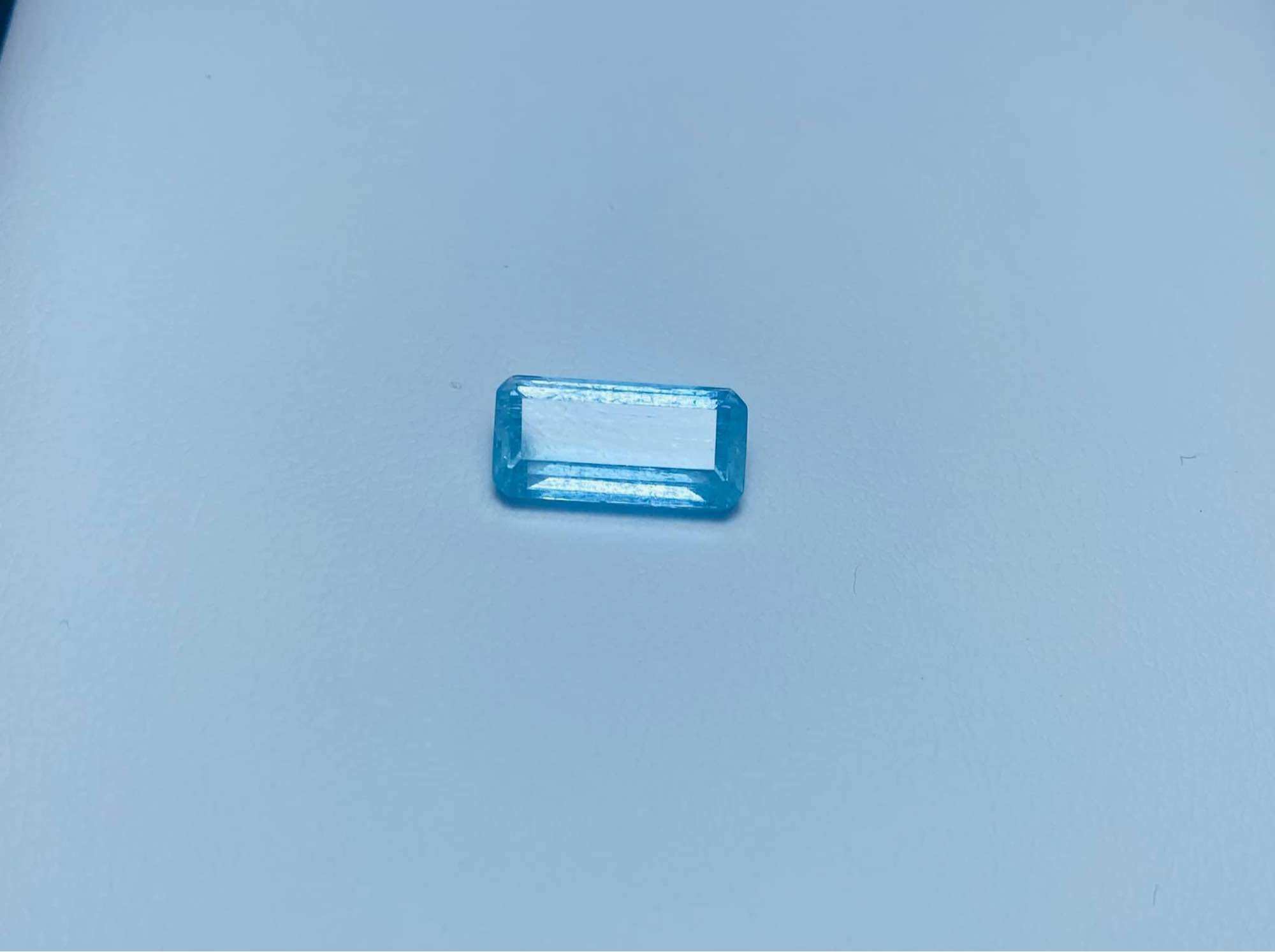 Aquamarine thiên nhiên 100% -3.2ct