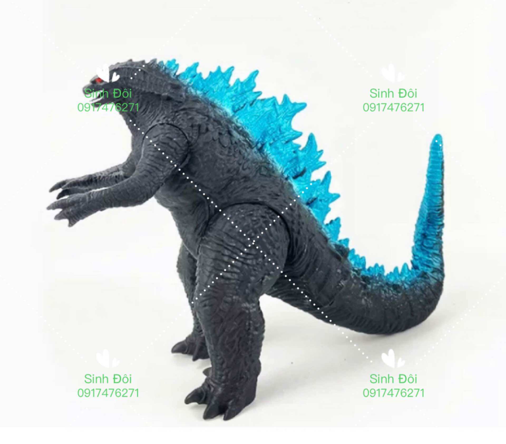 Mô hình khổng long cao 22cm - mô hình trưng bày