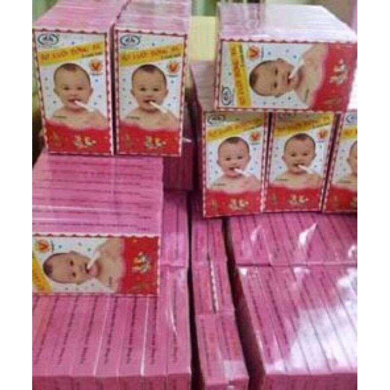 Rơ Lưỡi Đông Fa Mềm Cho Bé Sơ Sinh Hộp 5 Cái
