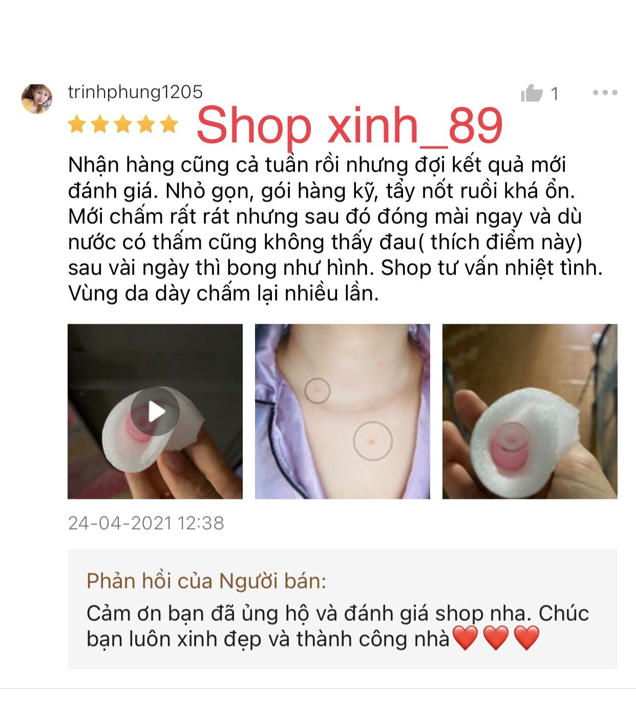 Tẩy nốt ruồi, mụn cóc, tàn nhang, mụn cơm, mụn thịt, mắt cá (3ml)