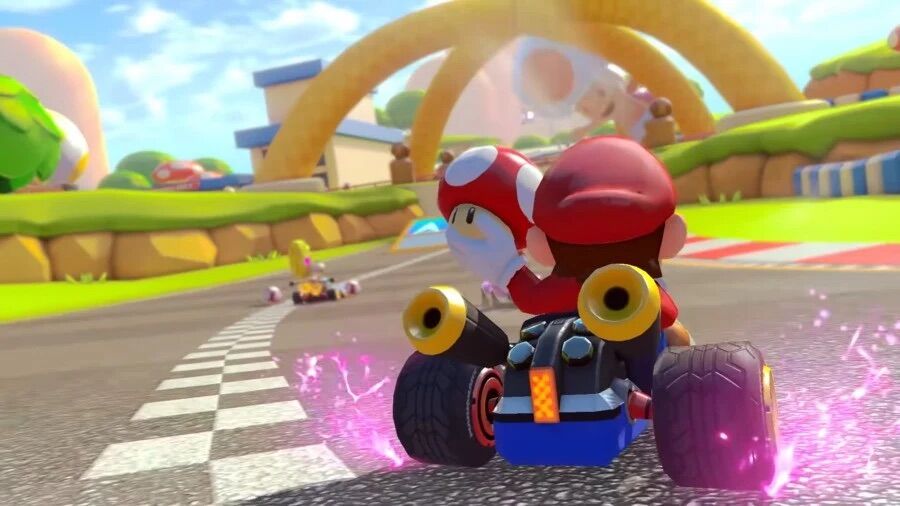 Nintendo Switch Game Cartridge: Mario Kart 8 Deluxe
