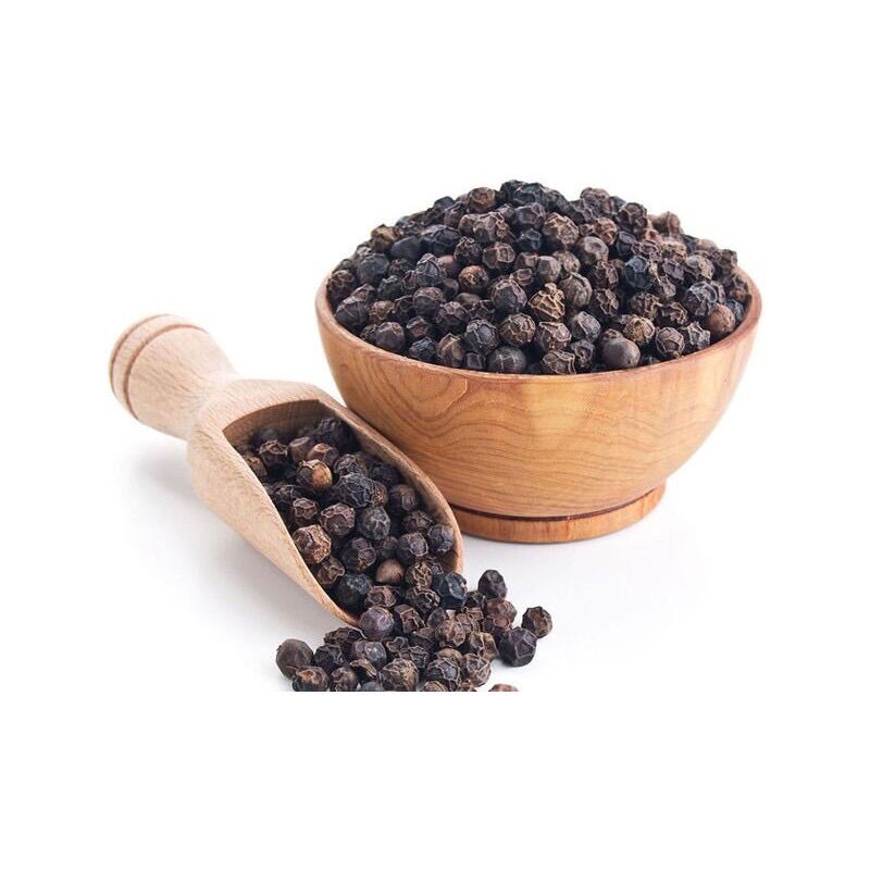 100gram Tiêu hạt, tiêu hột chắc hạt nhà trồng hạt to , sạch s