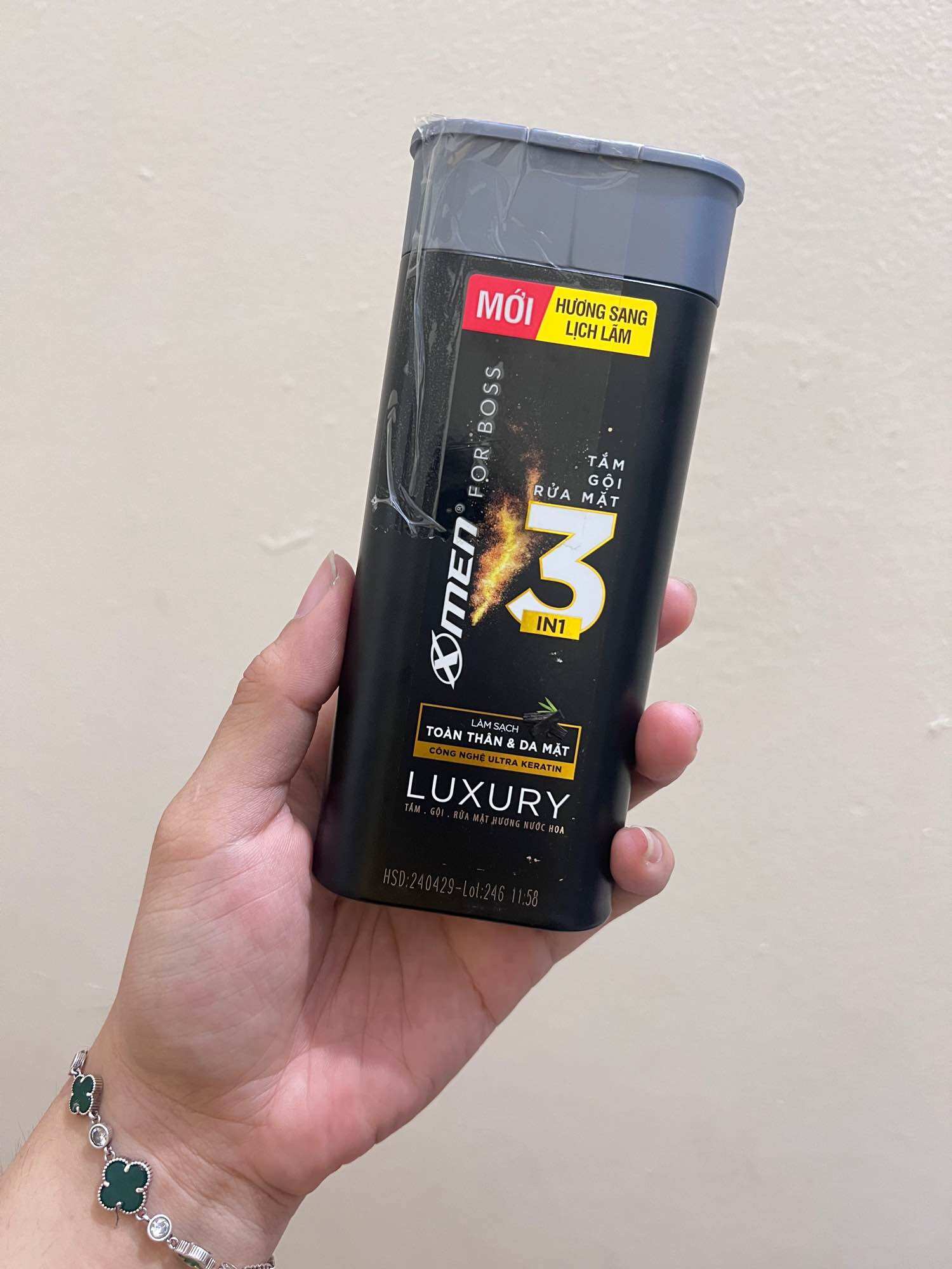 3in1 Tăm Gội Rửa Mặt for Boss 150G