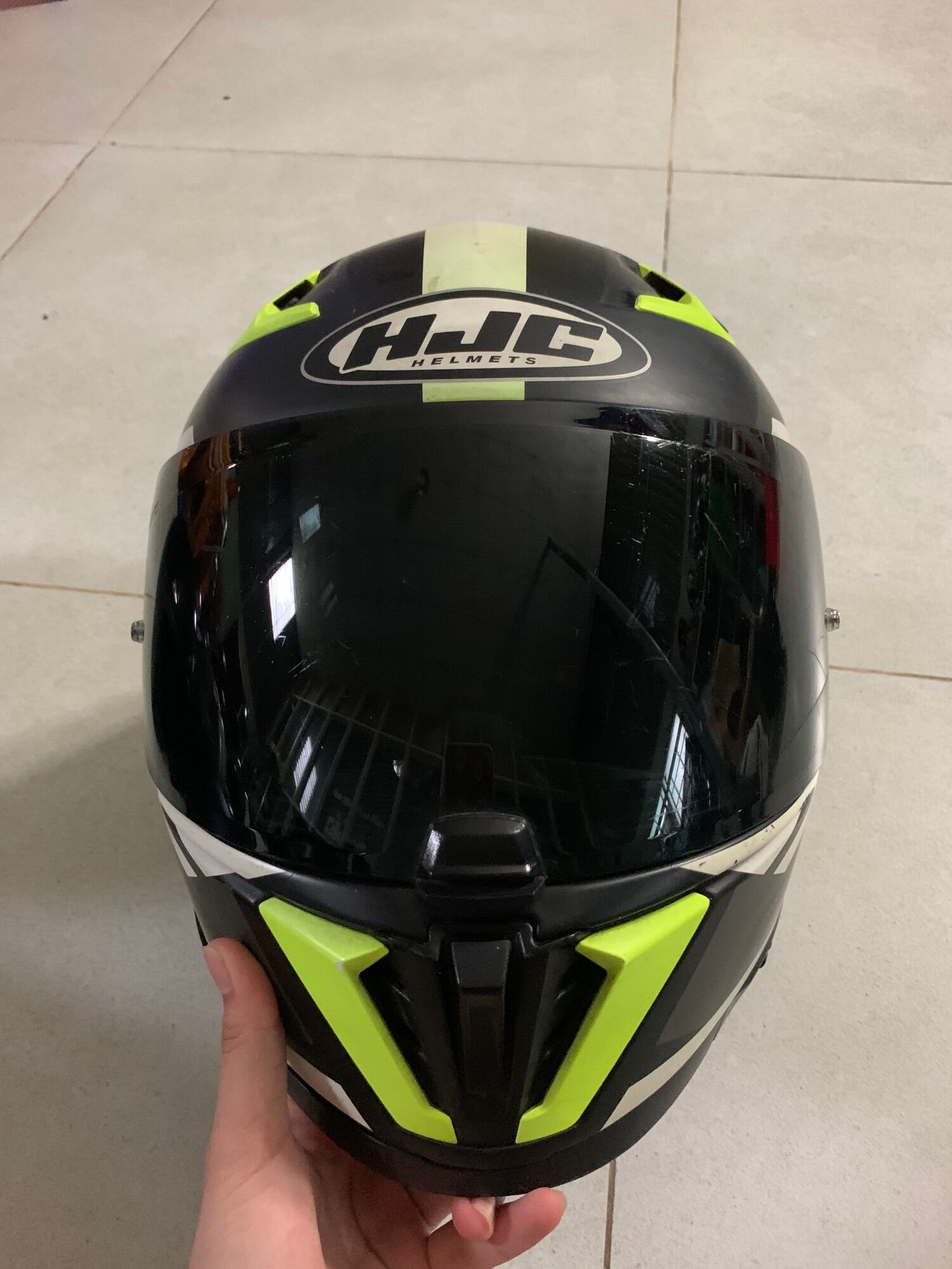 Nón bảo hiểm fullface HJC i70 2 kính cũ