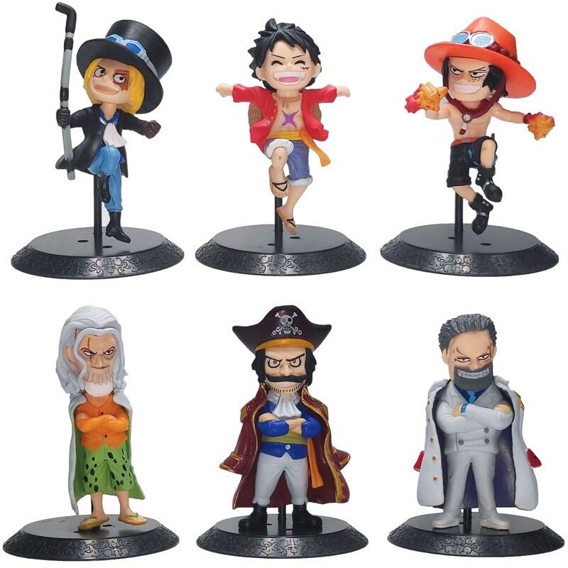 Mô hình ONE Piece Chibi: Bạn là fan của anime ONE Piece? Hãy xem ngay mô hình ONE Piece Chibi đáng yêu này! Những nhân vật quen thuộc như Luffy, Zoro, Sanji và cả thành viên của băng Mũ Rơm đều được chibi hóa dễ thương và thu nhỏ lại thành các mẫu mô hình cực kì đáng yêu. Chắc chắn bạn sẽ không thể cưỡng lại sự dễ thương của chúng!