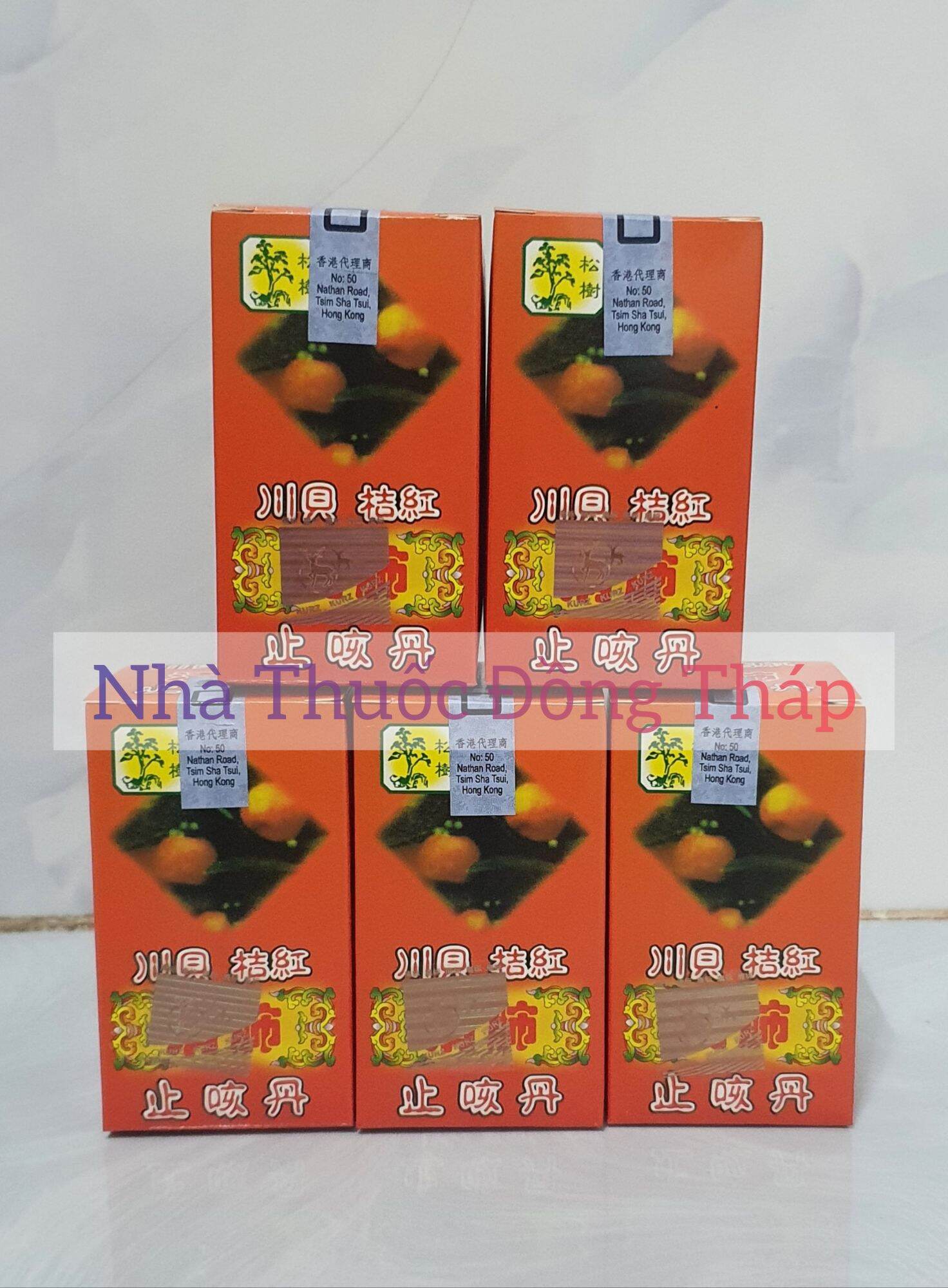 Ho trái quýt malaysia - ho đàm suyễn trái quýt - 34 viên - loại xịn