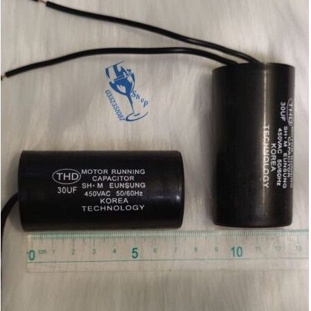 tụ đen 30uf 450v dùng cho máy bơm , động cơ