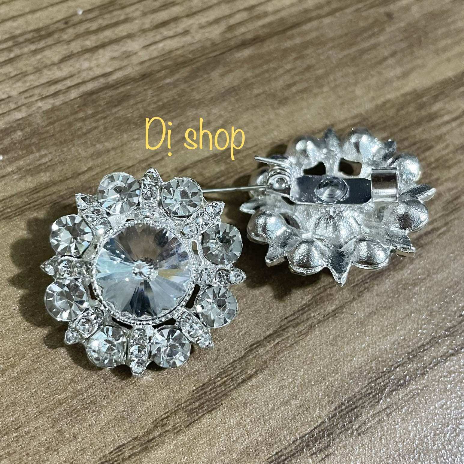 BÔNG HOA MẶT TRỜI BẰNG ĐÁ ( ghim cài áo) size 2.5cm