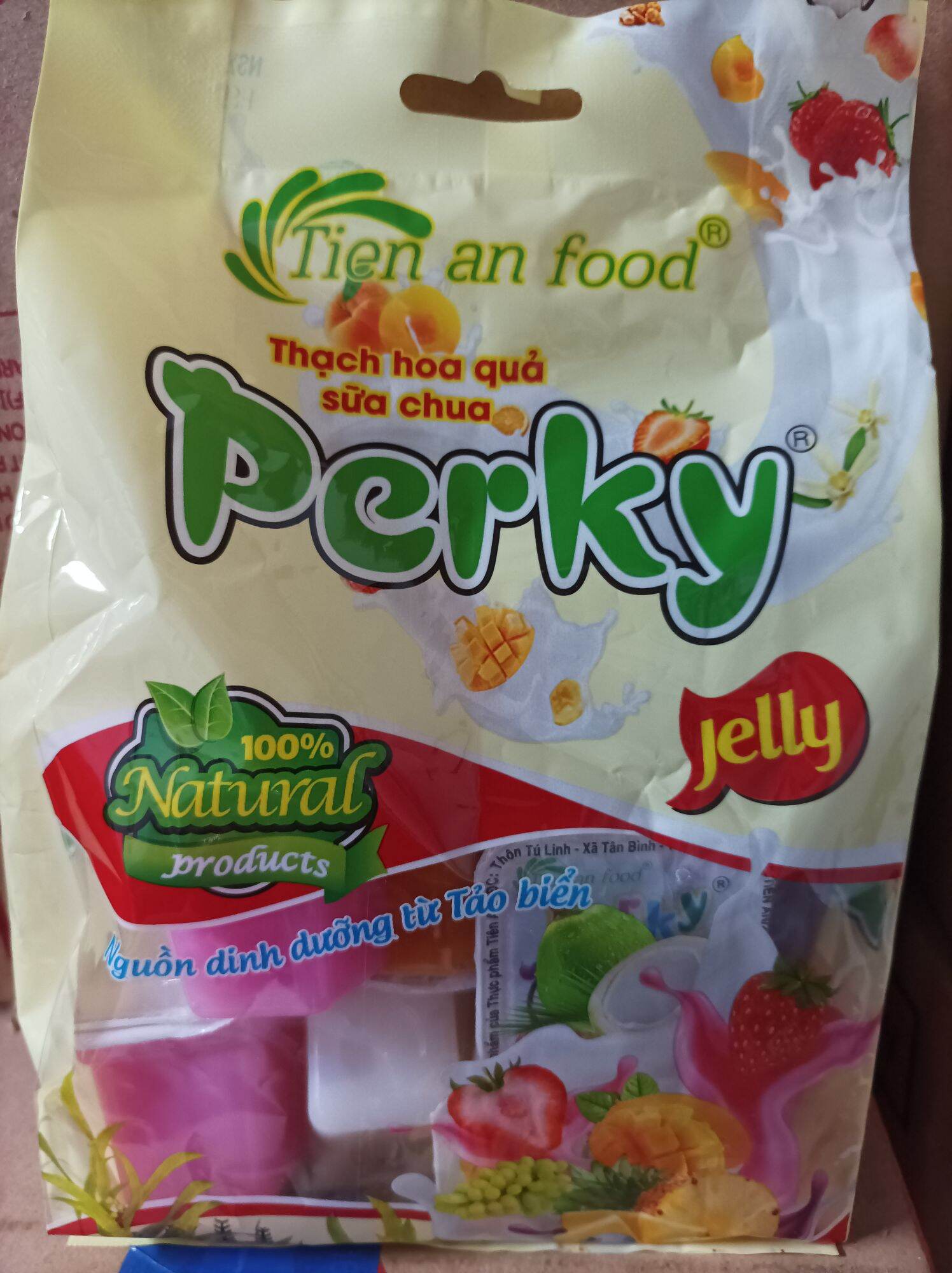 Thạch rau câu sữa chua Perky 432g