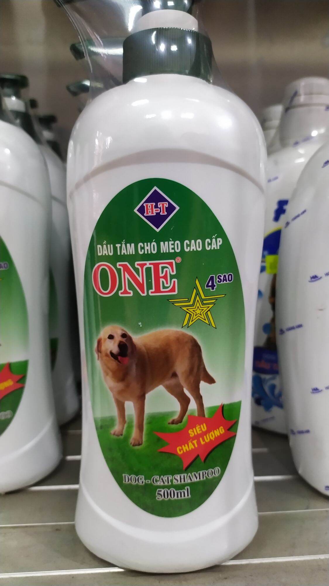 Xà bông sữa tắm dầu tắm One 4 sao cho chó, mèo# Petshop_VicTo_Vet