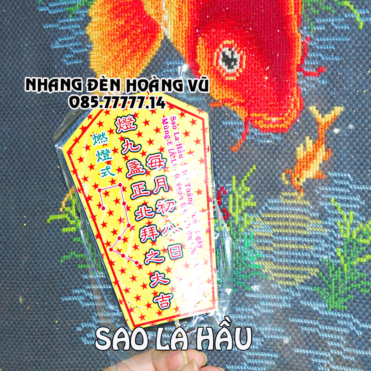 GIẤY CÚNG - Bài Vị Cúng Sao 9 loại
