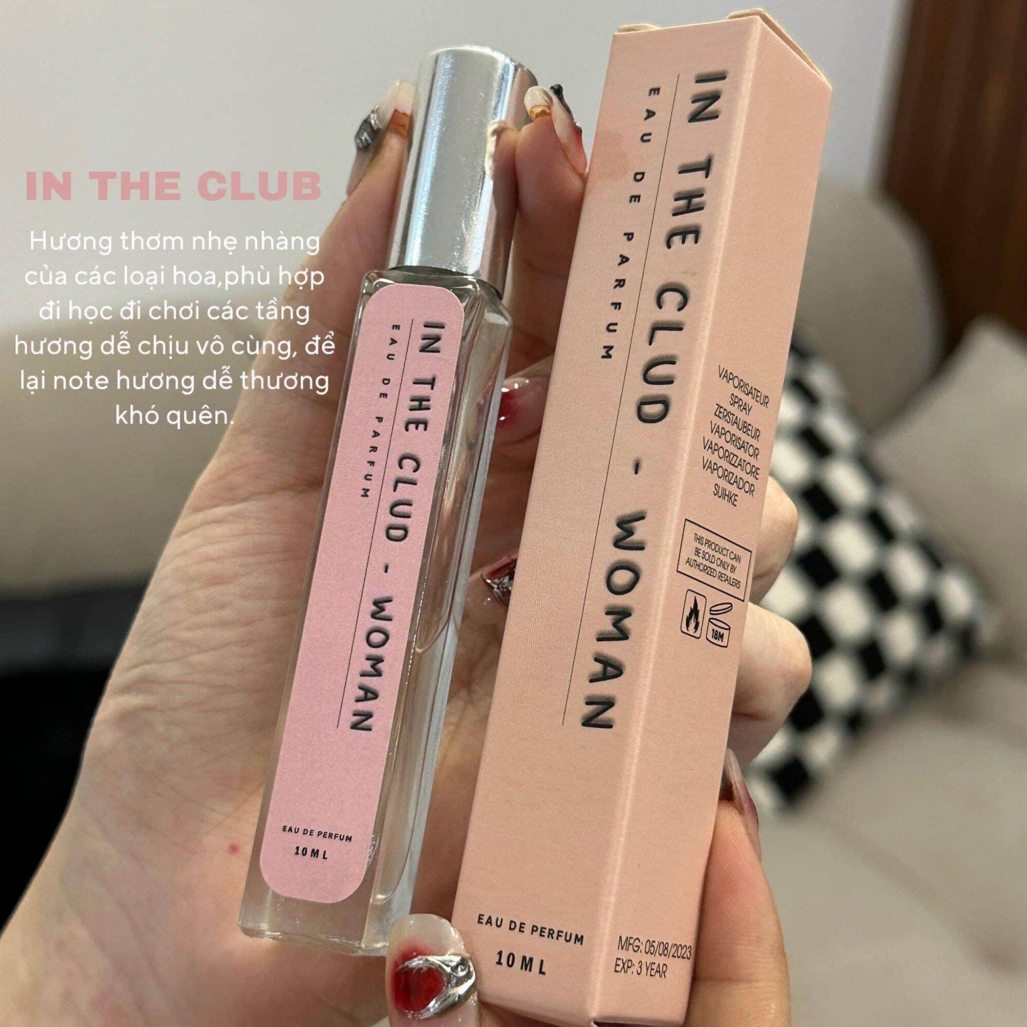 [Diamond + In The Clud] - COMBO 2 CHAI NƯỚC HOA CHIẾT 10ml cho NỮ