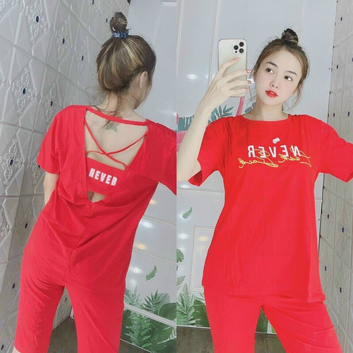 [HCM]BỘ ĐỒ LỮNG HỠ LƯNG COTTON CAO CẤP