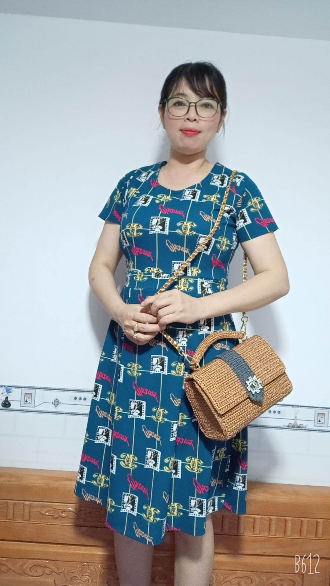 Túi xách handmade nữ (Size: 20*7*15cm)