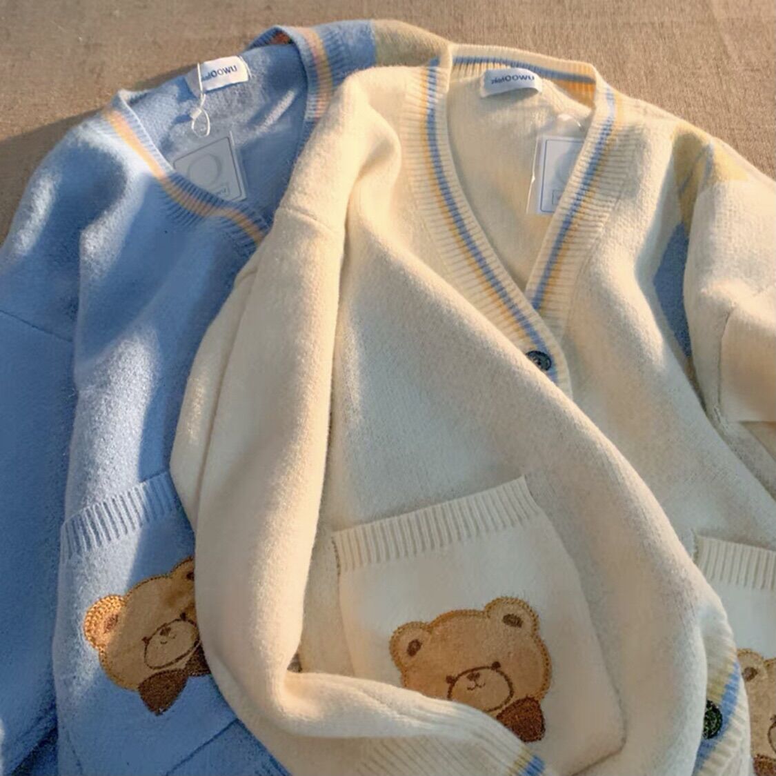 Áo cardigan len