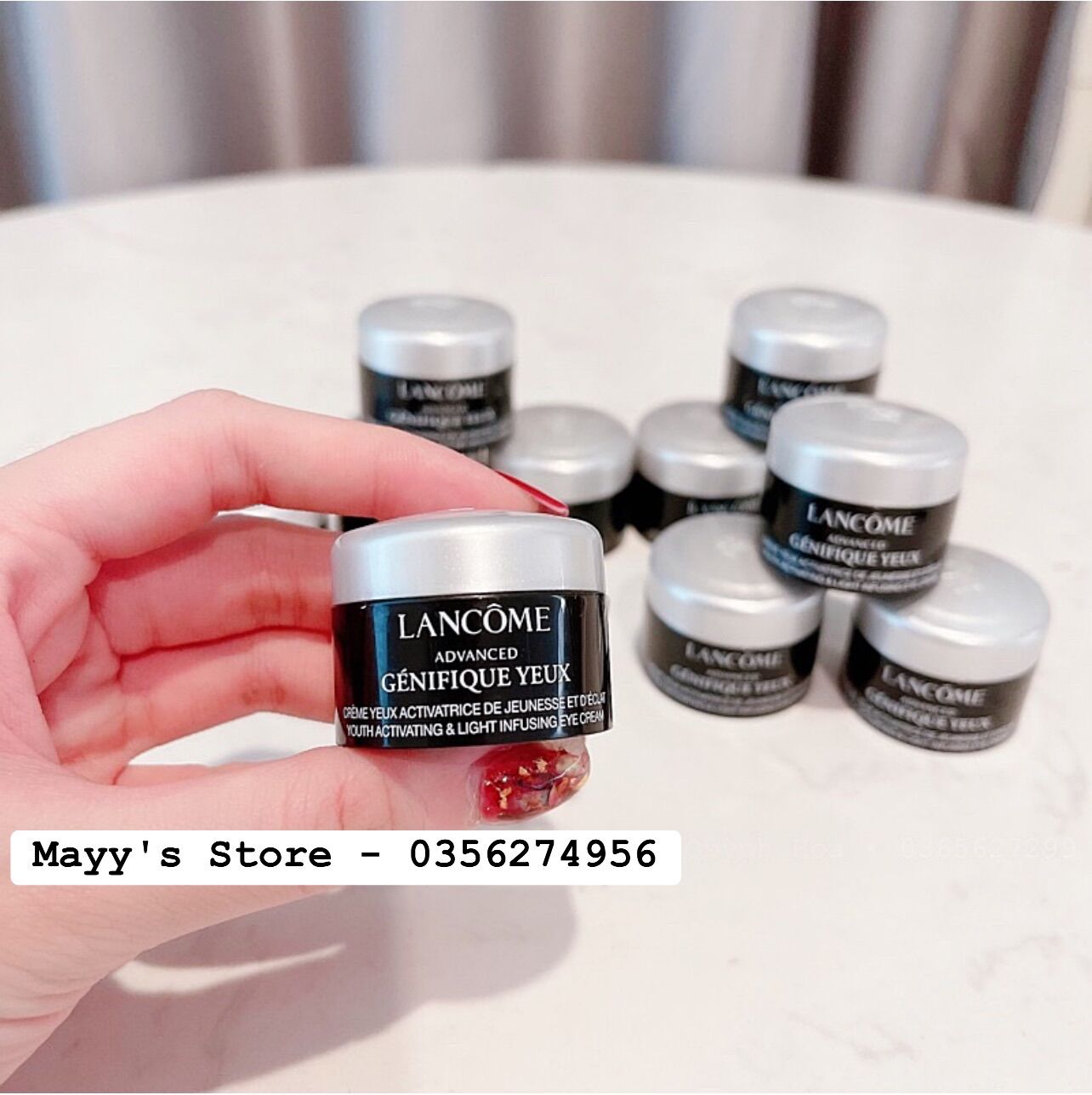 Kem mắt trẻ hóa da mờ thâm bọng lc genifique eye cream 5ml