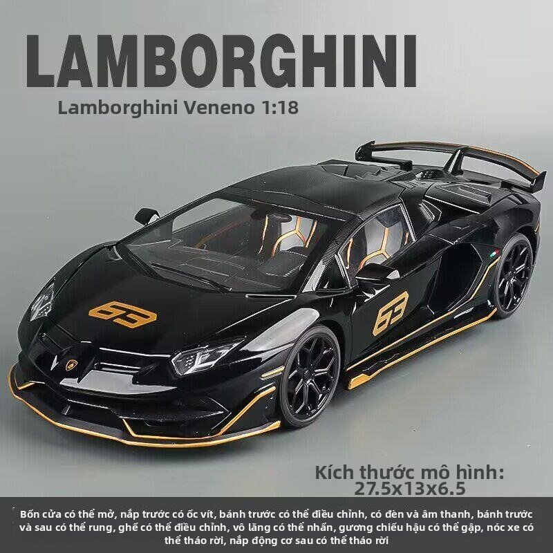 BANCHANJUANYING | Realistic Lamborghini Model Car for Children Alloy Toy - 6