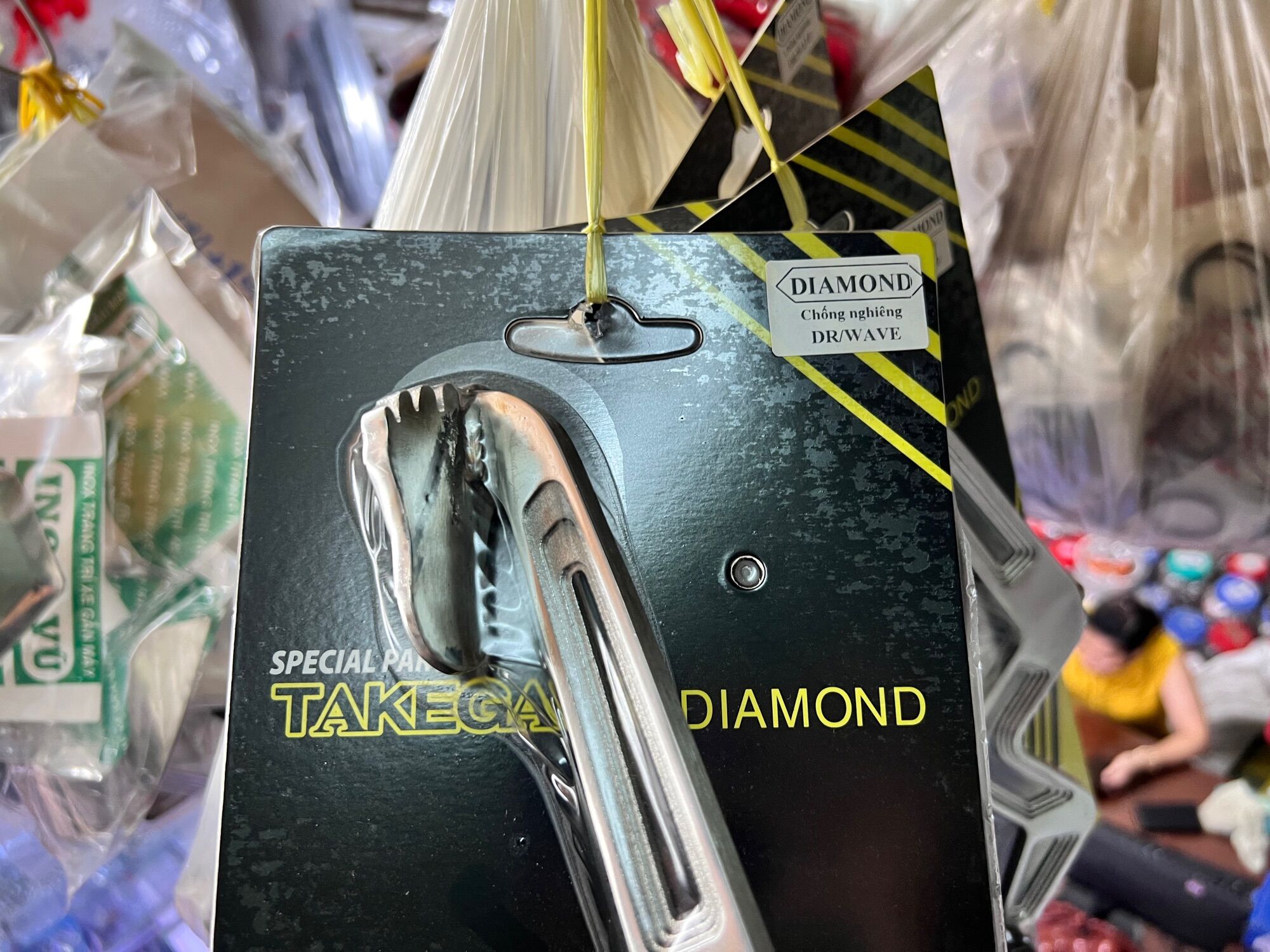 Cần Số Inox DIAMOND Takegawa Gắn, Dream / Wave / FuLed