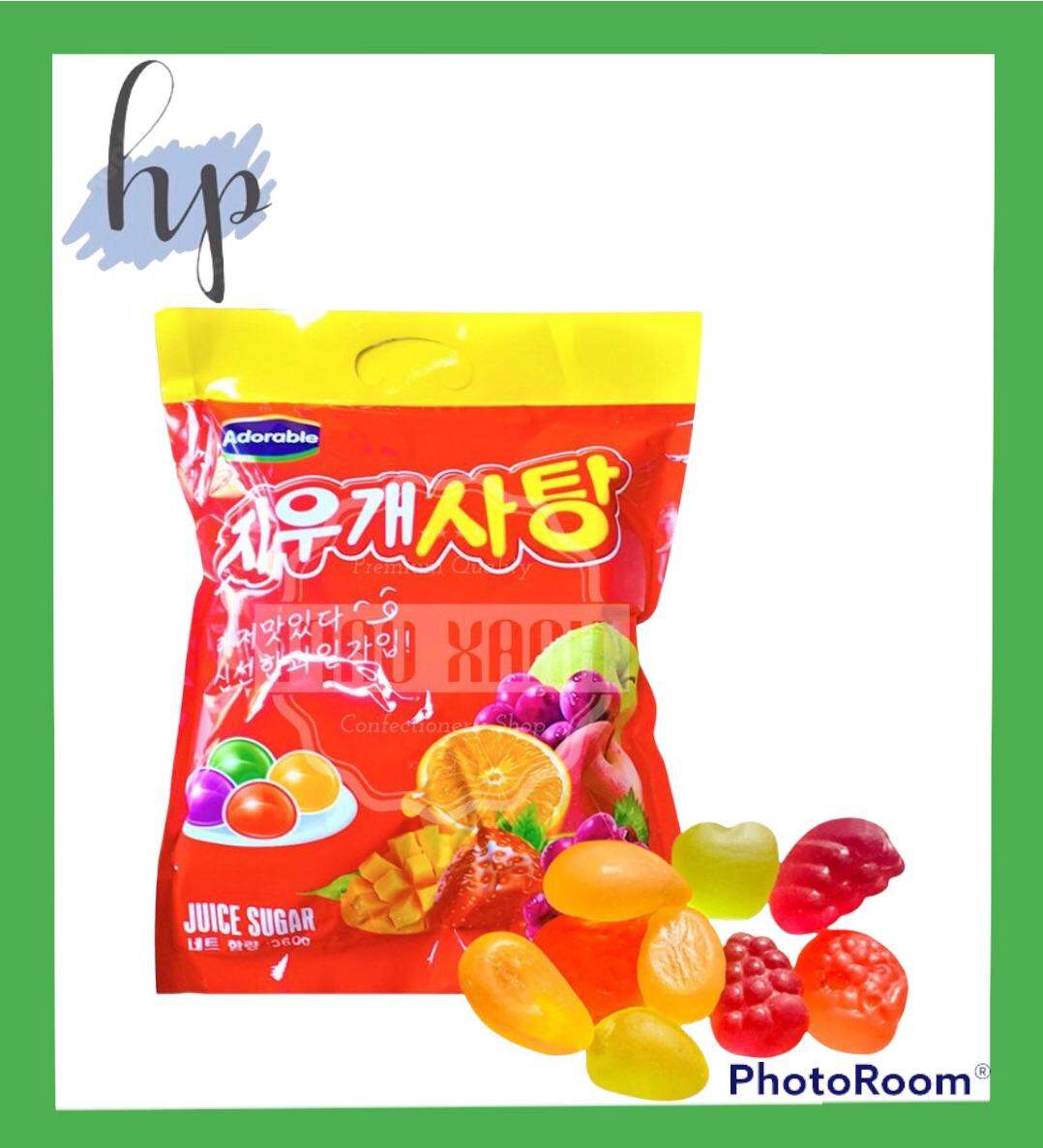 Kẹo Dẻo Trái Cây Hàn Quốc Adorable (Gói 360g)