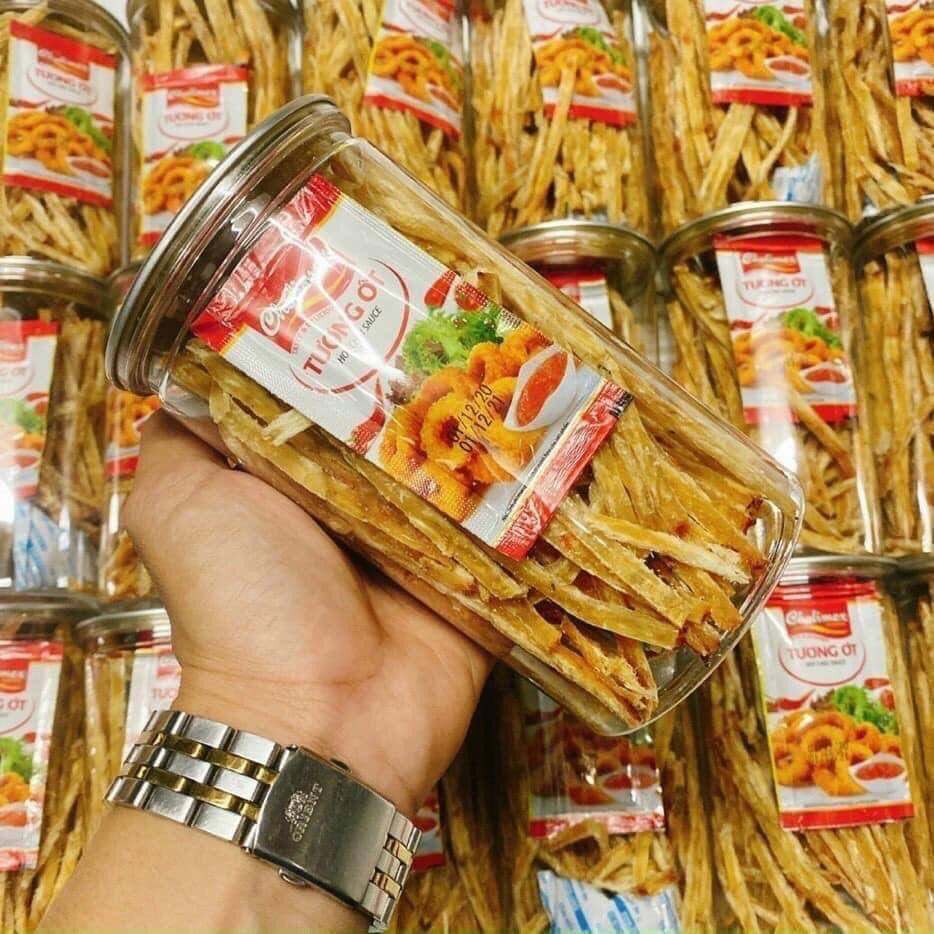 KHÔ CÁ THIỀU QUE hủ 200gram [ HÀNG NGON LẠ MIỆNG ]