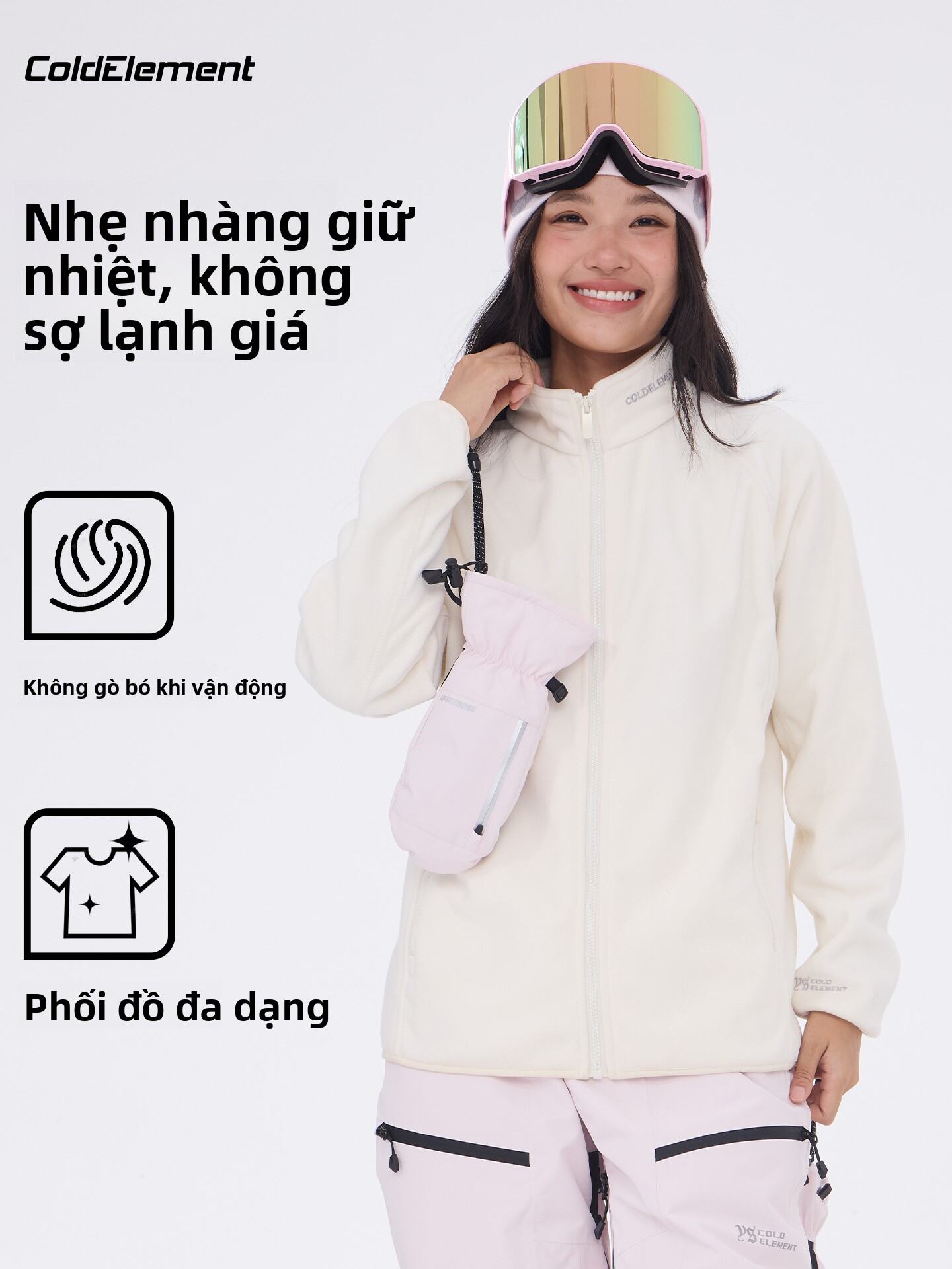 [COLDELEMENT | Winter Down Jacket Liner Pullover Outerwear Fleece,COLDELEMENT | Winter Down Jacket Liner Pullover Outerwear Fleece,] - Thương hiệu COLDELEMENT Giá 1,008,000 Đồng*Miễn phí vận chuyển