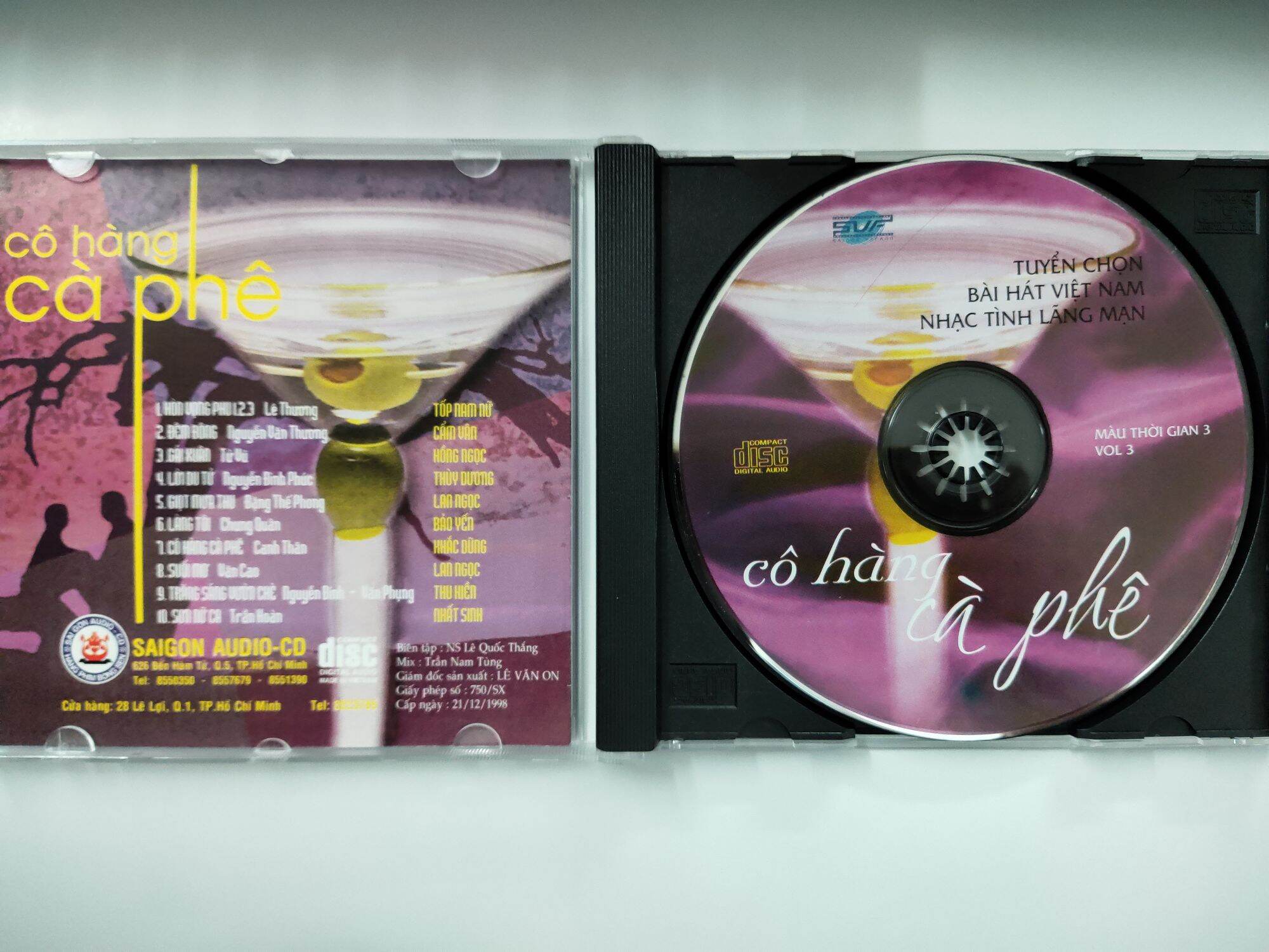 CD - Cô hàng cà phê - màu thời gian 3