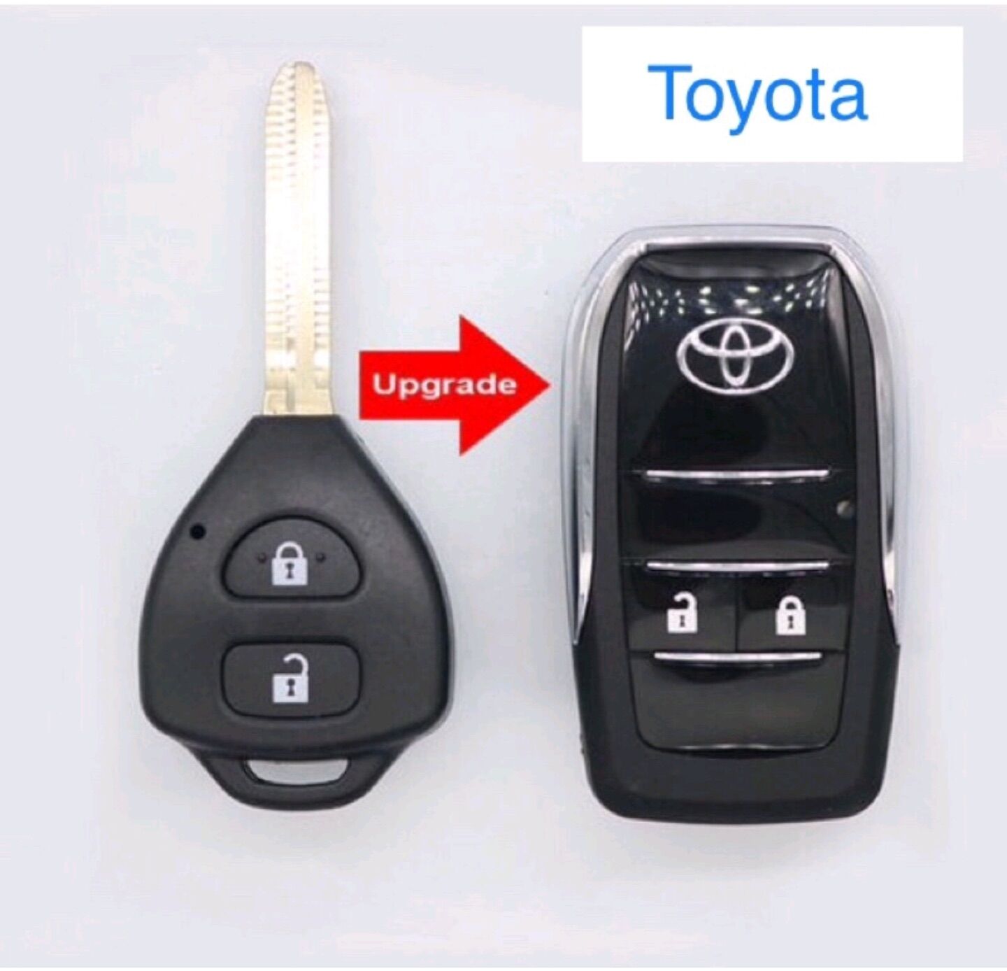 Vỏ chìa khoá gập toyota innova. Vios