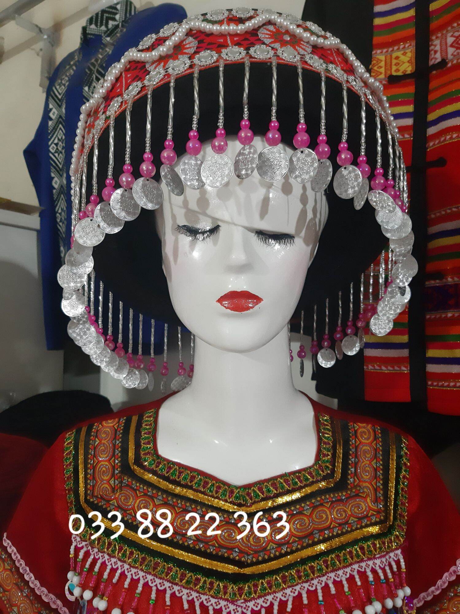 Mũ mèo, mũ mông, mũ dân tộc 033 88 22 363
