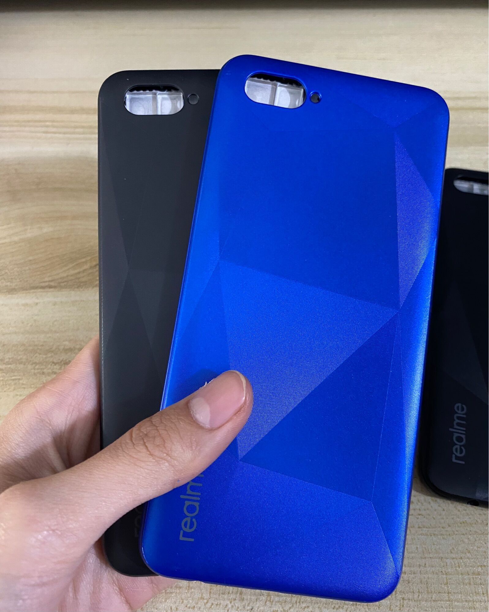 Bộ Vỏ + Sườn + Kính Camera Realme C2 Zin Hàng Cao Cấp