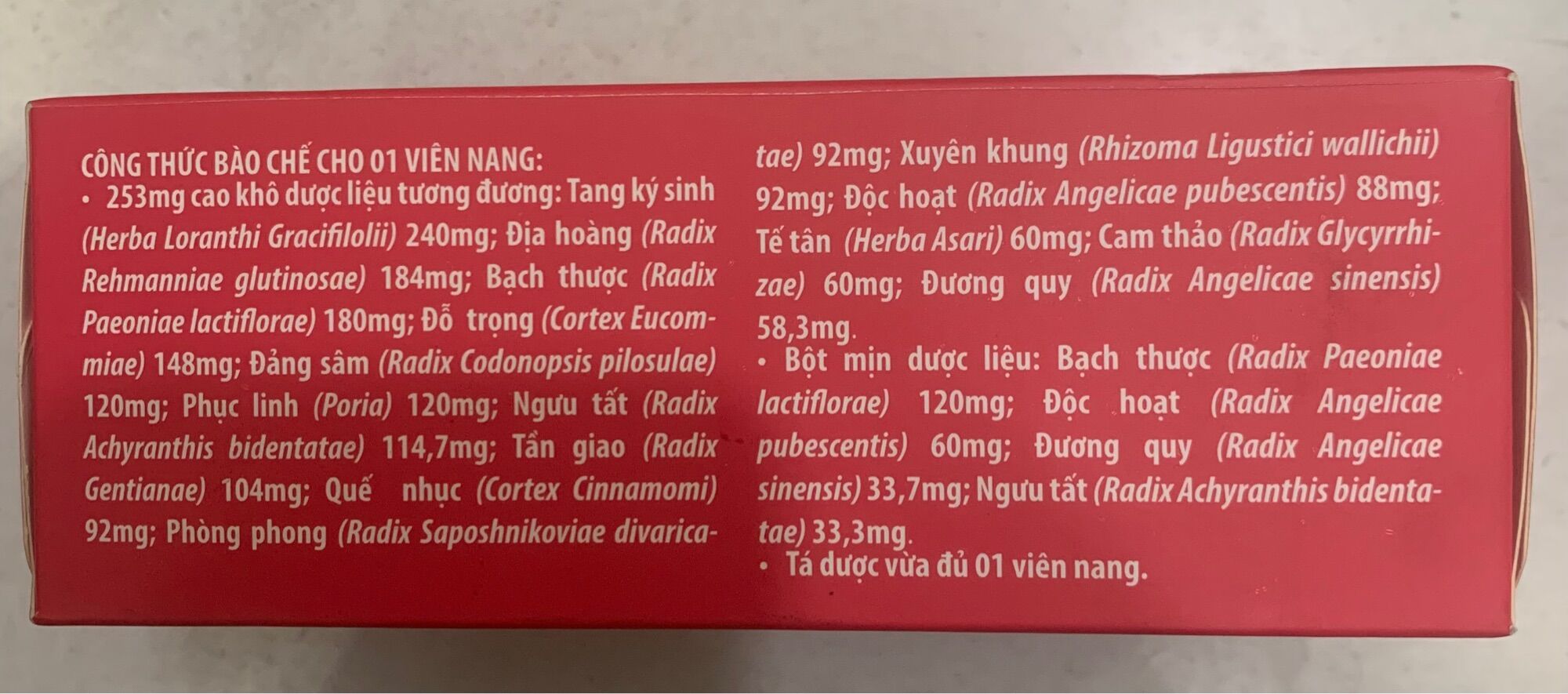 Độc hoạt tang ký sinh Fito