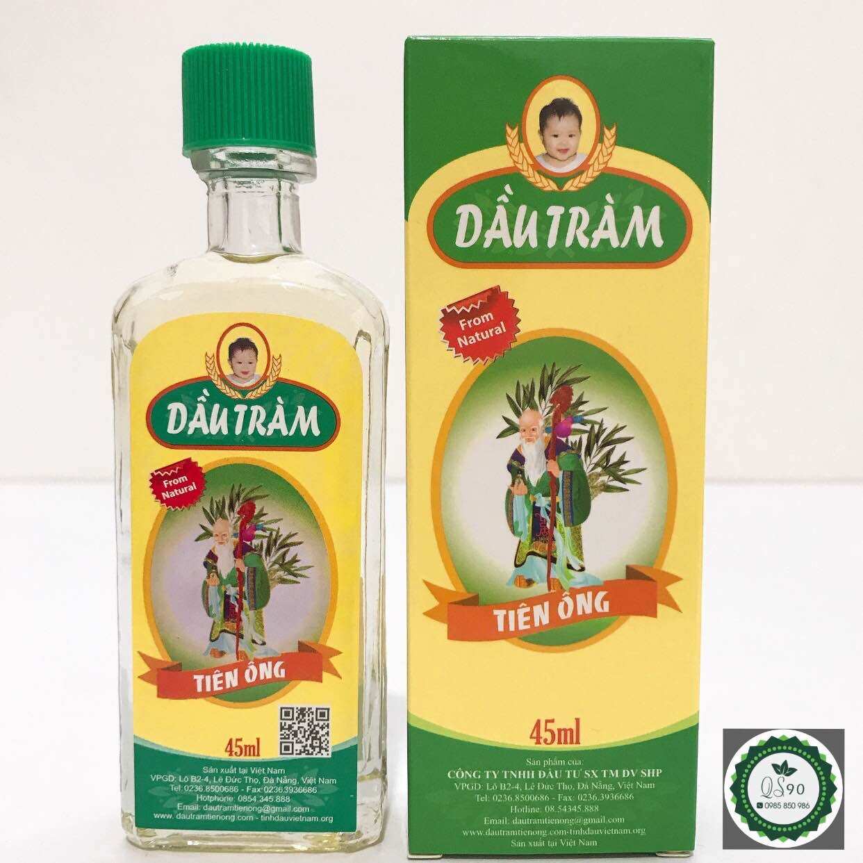 Dầu Tràm Tiên Ông 45ml,10ml