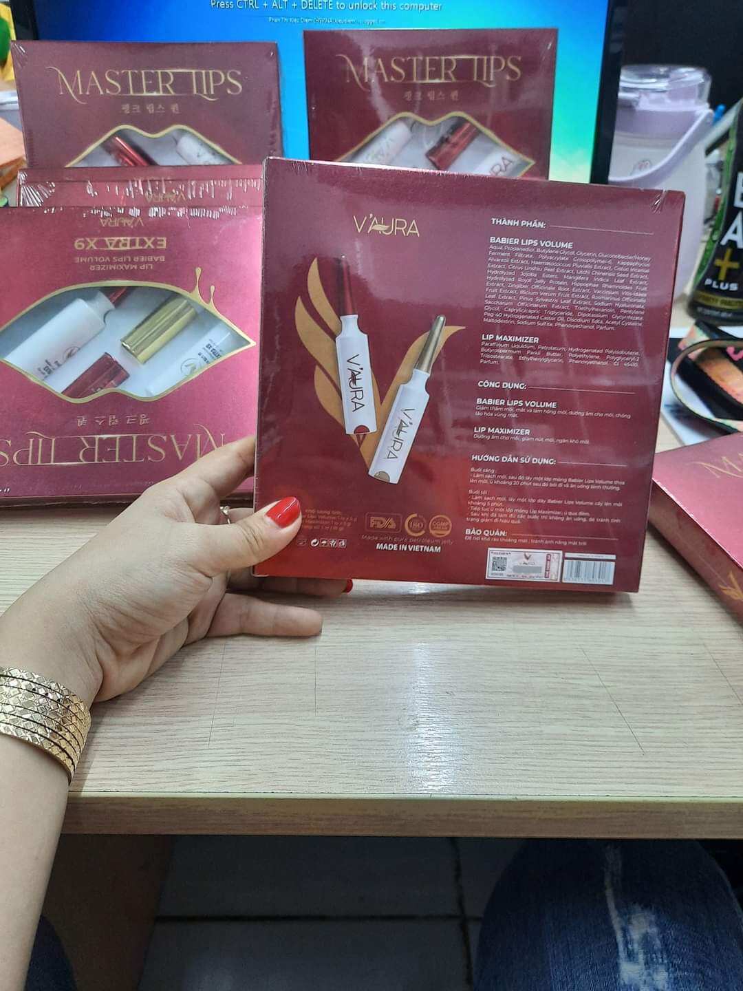 Son săm hàn quốc VAURA V3