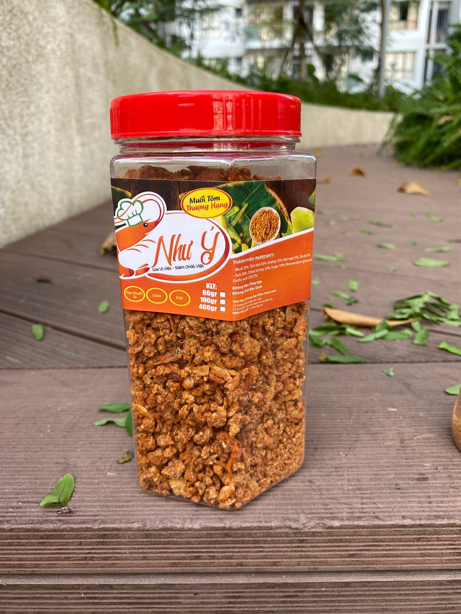 Muối Tôm Như Ý thượng hạng hộp 400g