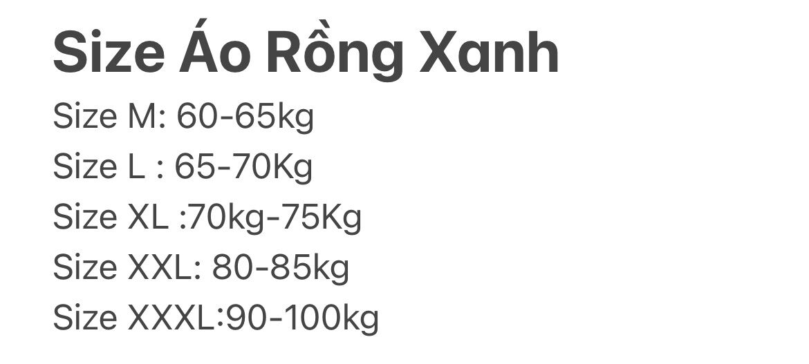 Áo Chống Nắng Câu Cá- Rồng Xanh