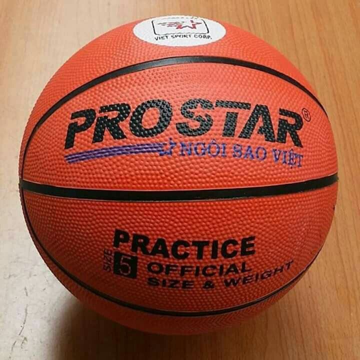 quả bóng rổ Prostar số 5 - 6 -7 ( tặng kim bơm và lưới đựng bóng)