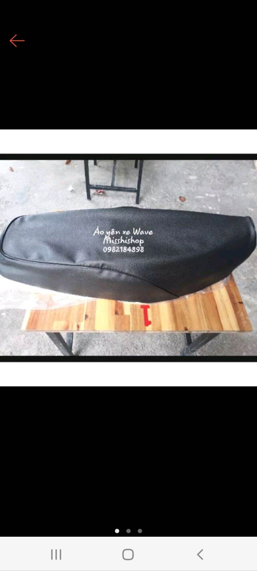 Áo bọc yên xe Wa