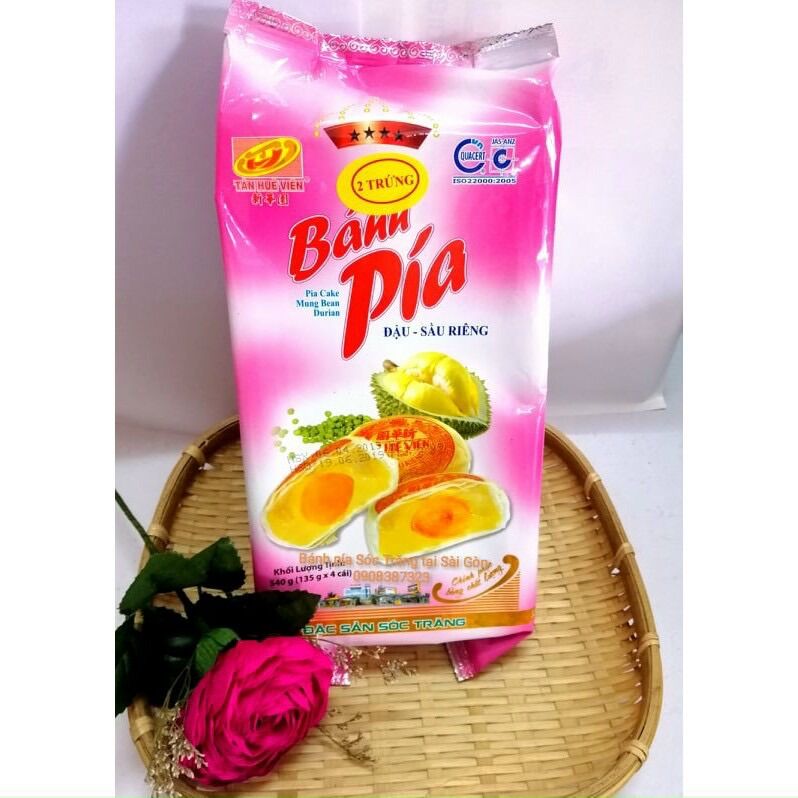 Bánh pía đậu xanh 4 sao tân huê viên