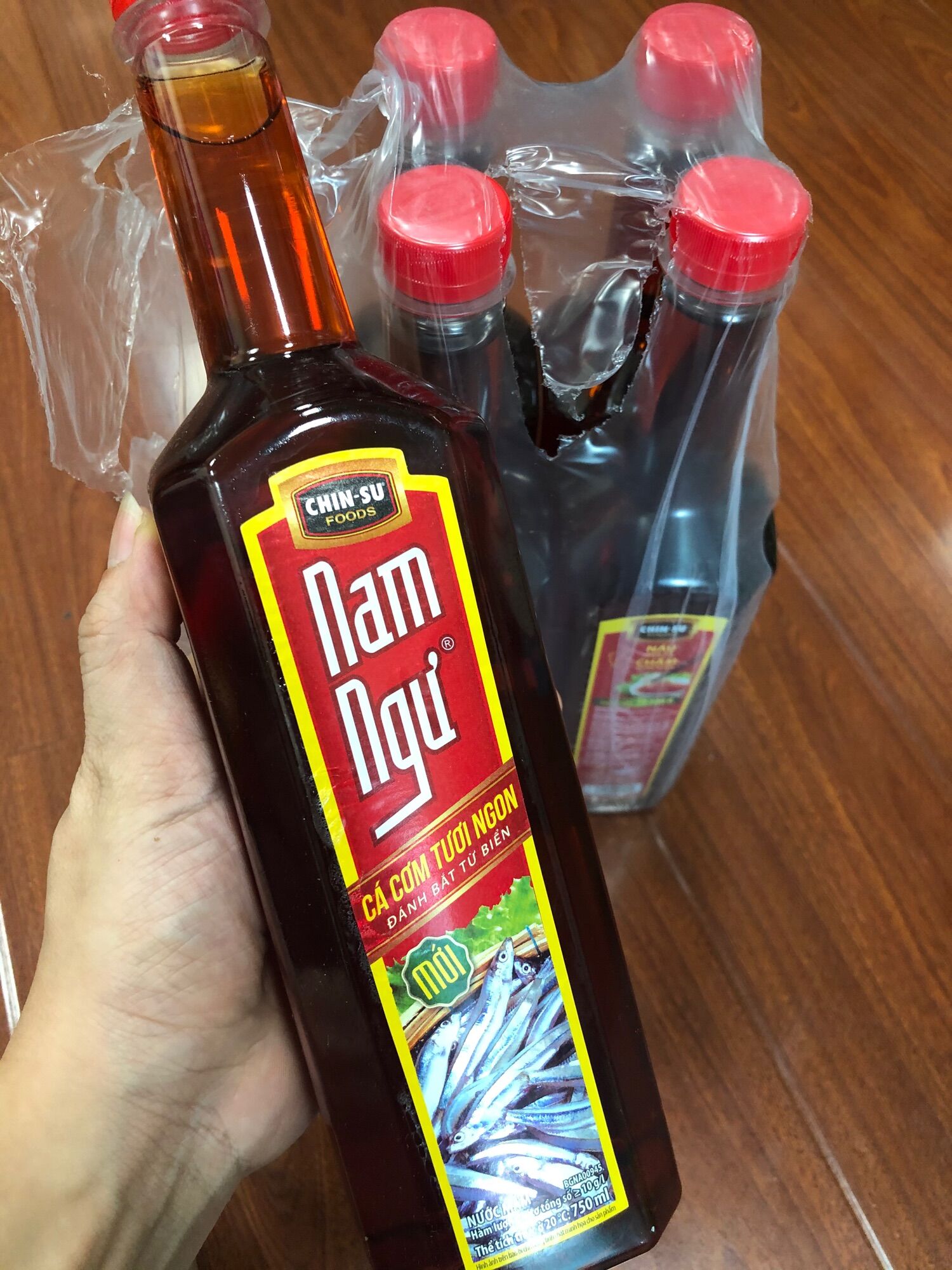 Combo 02 chai nước mắm nam ngư 750ml