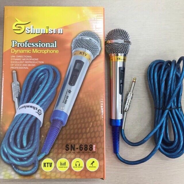 Micro có dây shunison sn-688