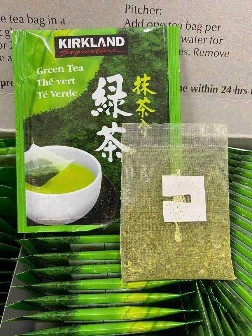 Trà Xanh Túi Lọc Green Tea A Blend Of Sencha & Matcha Kirkland