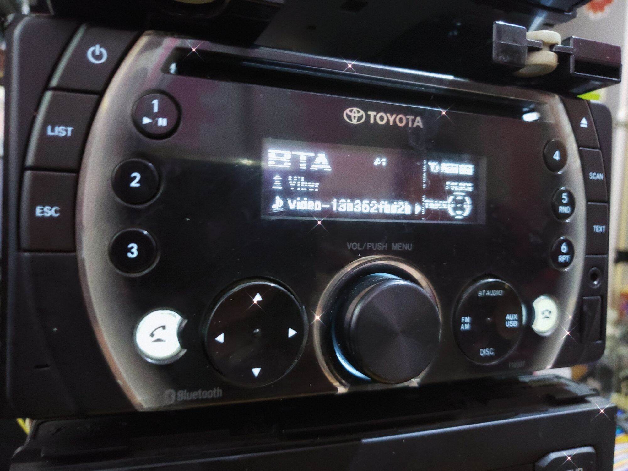 Đầu CD BLUETOOTH AUX cho xe toyota vioss : hãng Pionerr